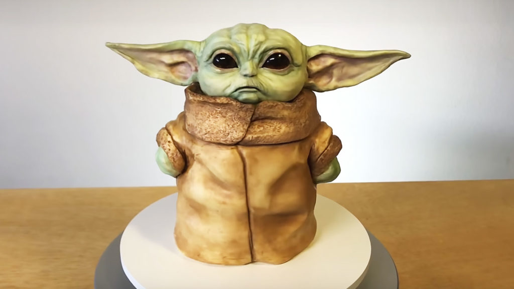Baby Yoda Cake by Sideserf Cakes