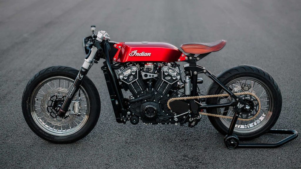 LM Creations Custom Indian Scout Bobber