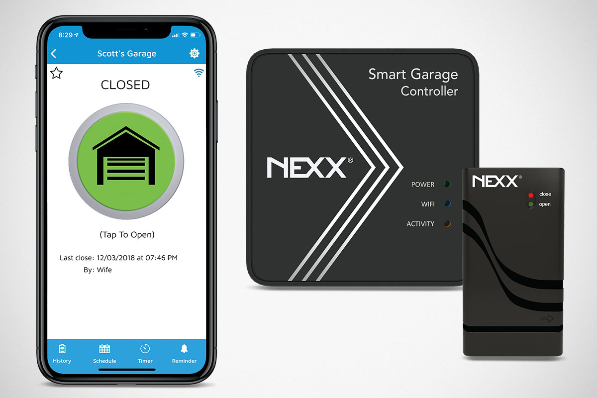 Nexx Will Turn Your Garage Door Into A Connected Garage Door Without