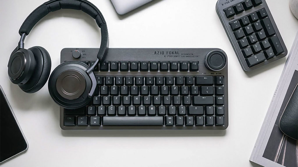 Azio Fokal Keyboard with Control Knob