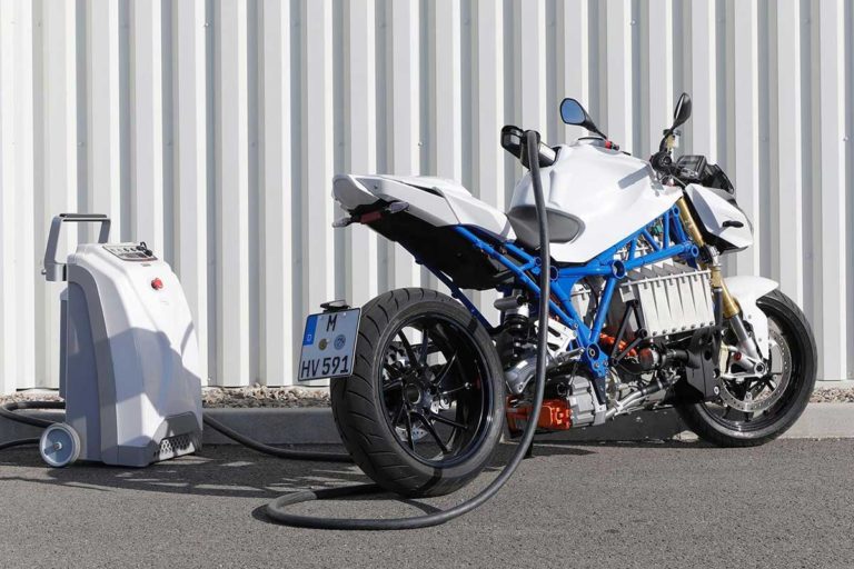 Image showcasing BMW Motorrad Revealed An Electric Motorcycle Prototype And Here's What ...