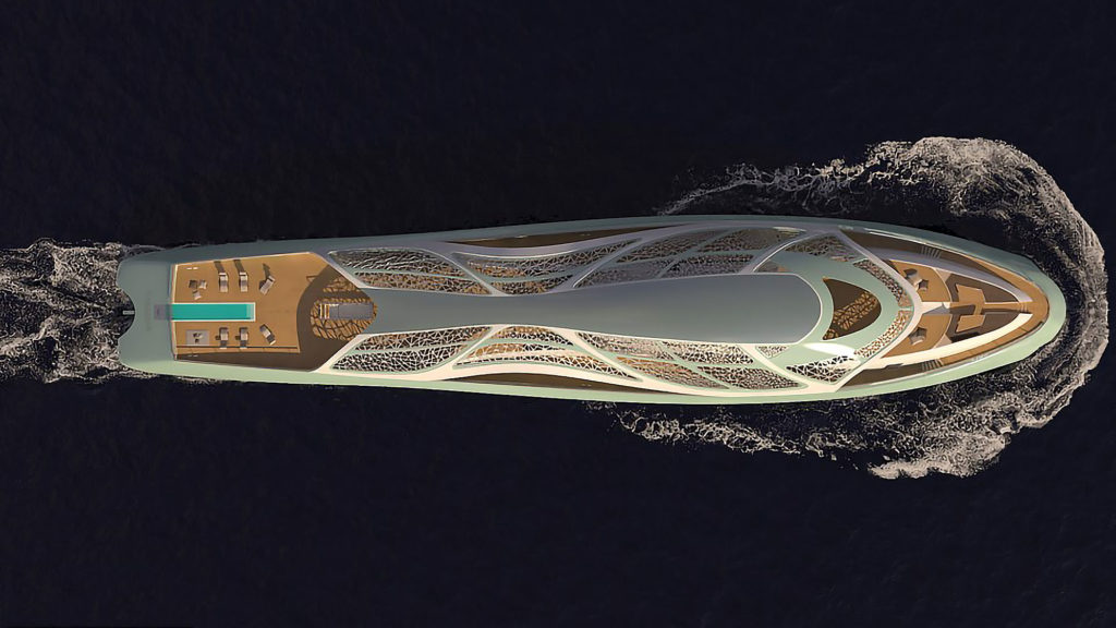 Carapace Superyacht/Submarine Hybrid