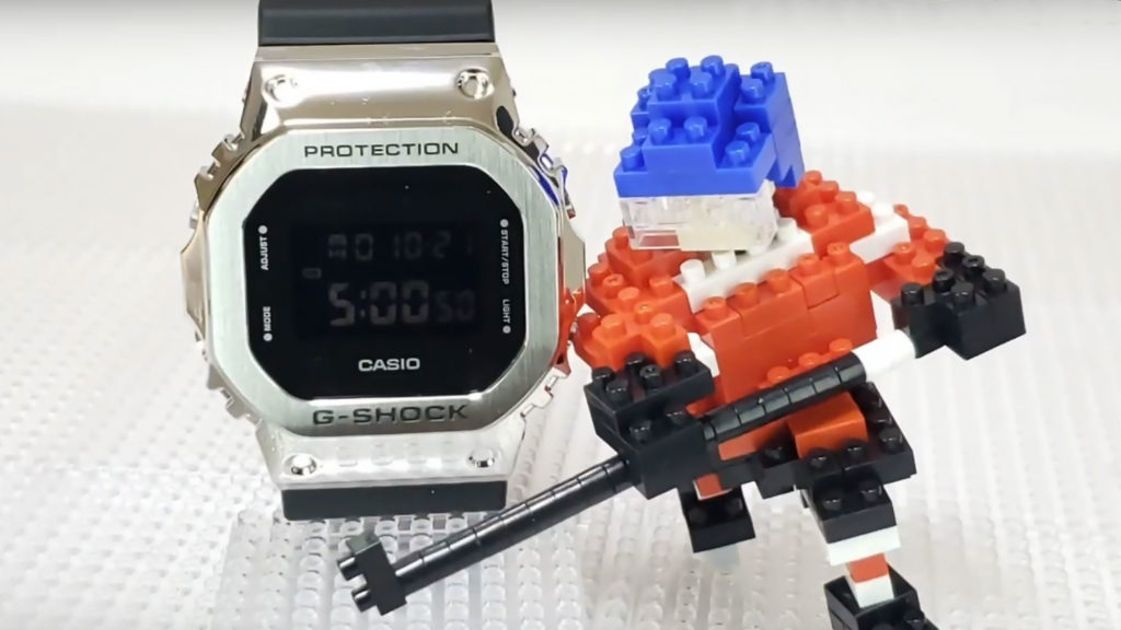 G-Shock x nanoblock Collab Movie
