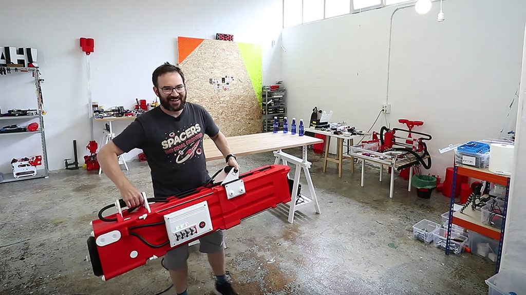 Ivan Miranda World’s Largest NERF Gatling Gun