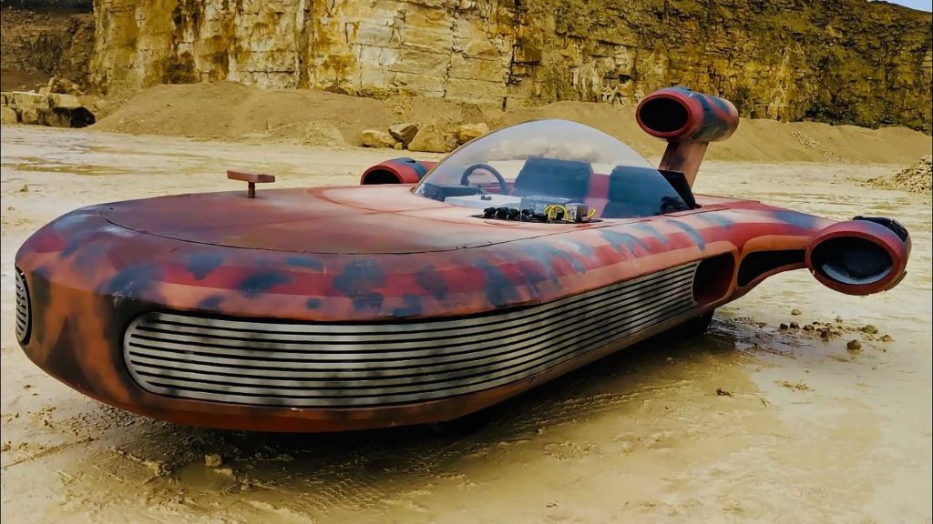 Jet Powered Star Wars Landspeeder