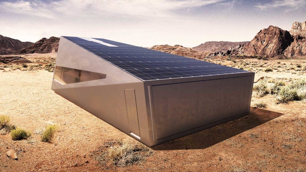 Lars Buro’s Cybunker Cybertruck-inspired Bunker