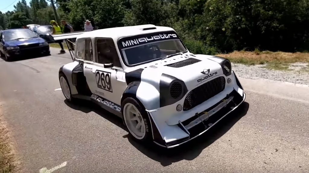 MINI Quattro Monster Hillclimb Race Car