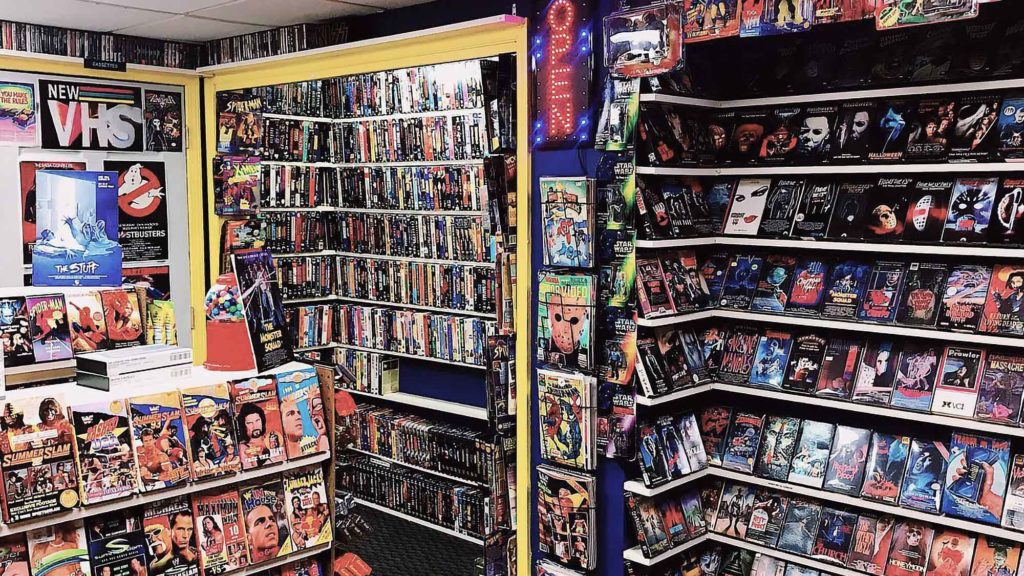 Man Convert Basement Into A VHS Rental Store