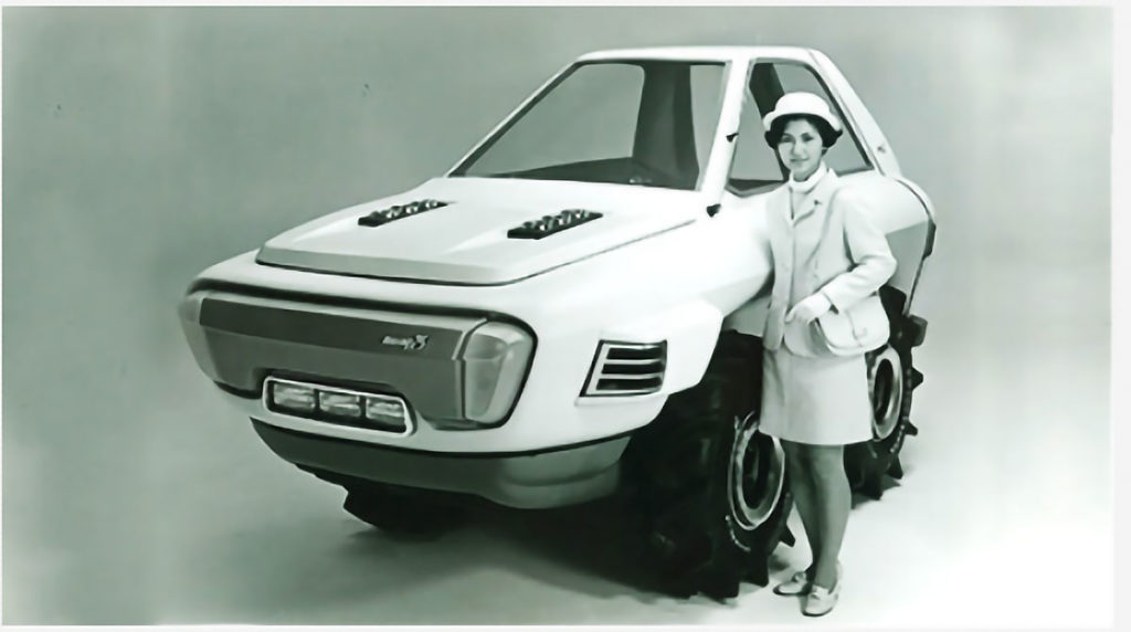 1970 Kubota Concept Tractor