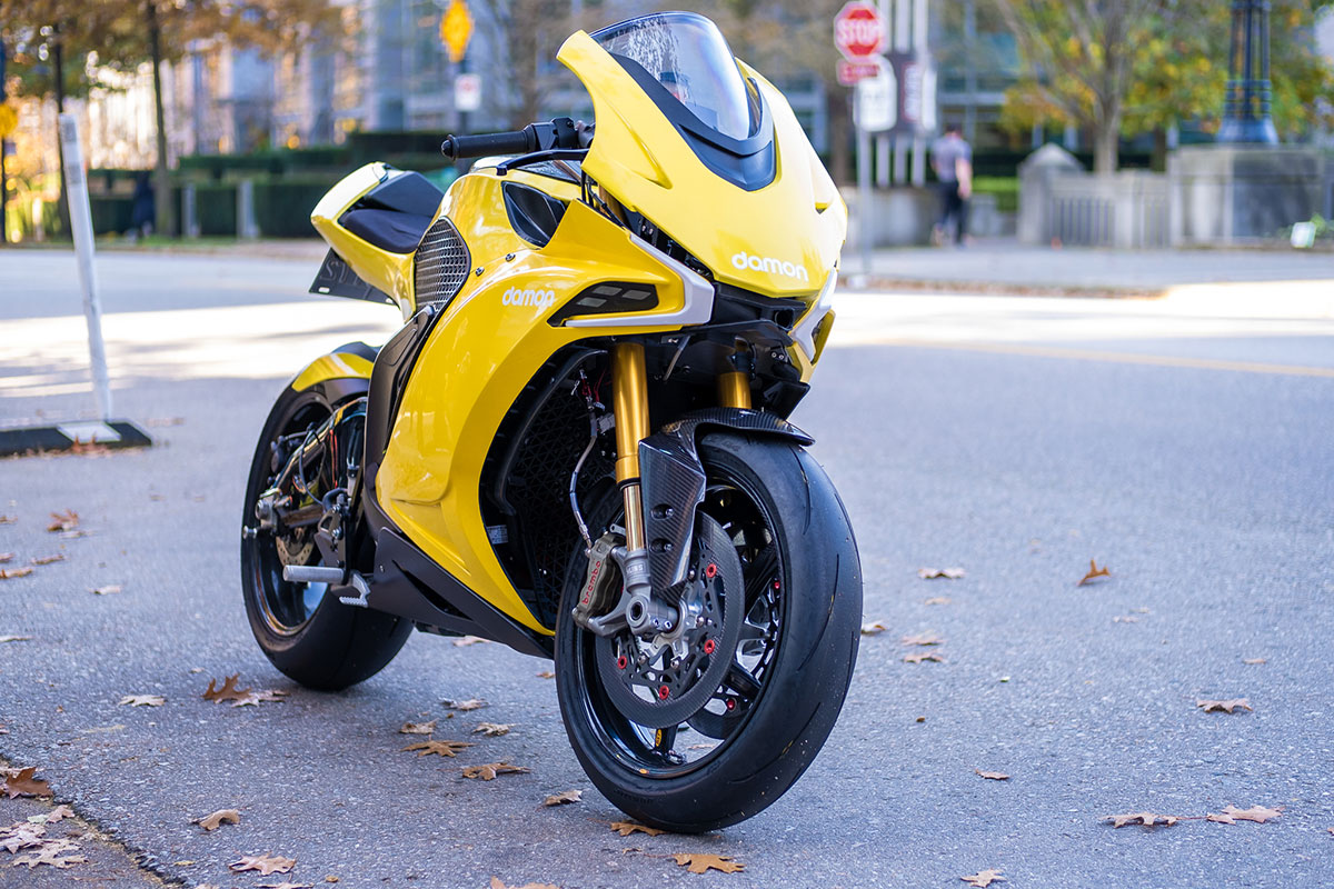 Picture of Damon Hypersport HS Is An Electric Superbike Featuring CoPilot Powered ...