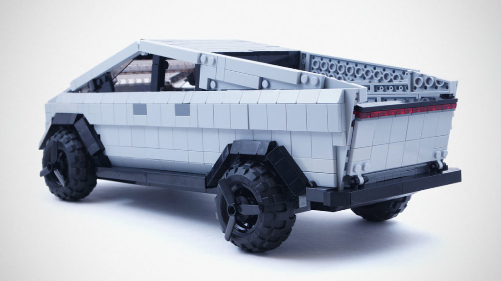 LEGO Ideas Tesla Cybertruck BrickinNick