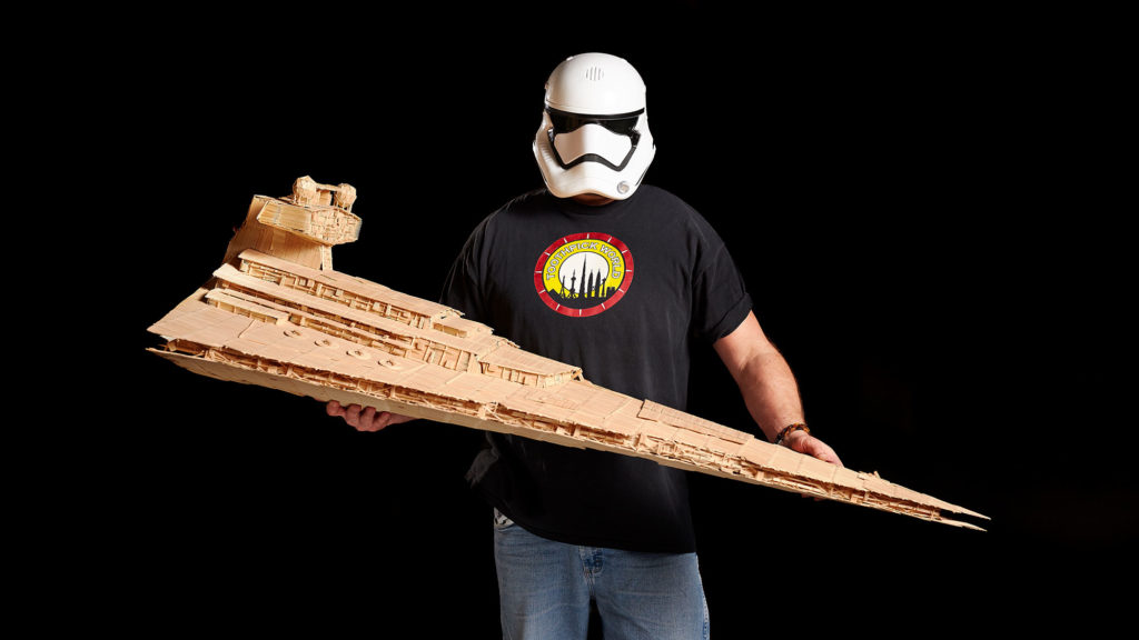 Largest Star Wars Toothpick Sculpture