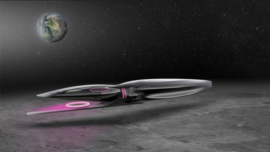 Lexus Conceived Moon Mobility Concept