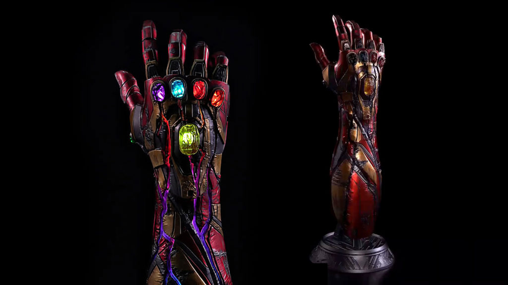 Life-size Battle Damaged Nano Gauntlet