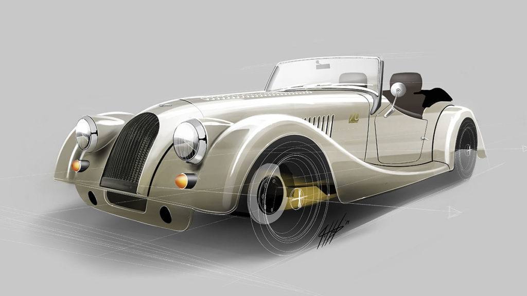 Morgan Plus 4 70th Anniversary Edition Model