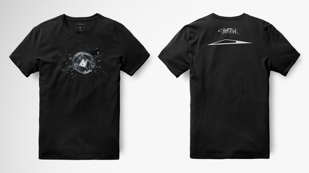 Tesla Men’s Cybertruck Bulletproof T-Shirt