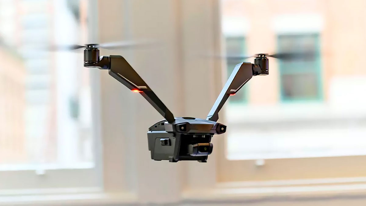 Zero Zero Robotics’ Latest Imaging Drone Has Two Rotors In VShape Set Up