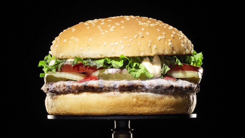 Burger King Molded Burger Campaign