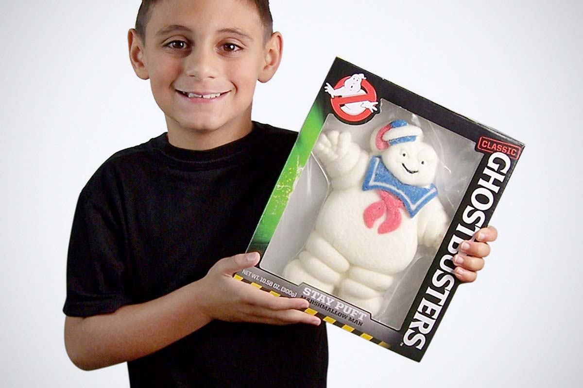 Edible Ghostbusters Stay Puft Marshmallow Man Candy Because, Why Not?