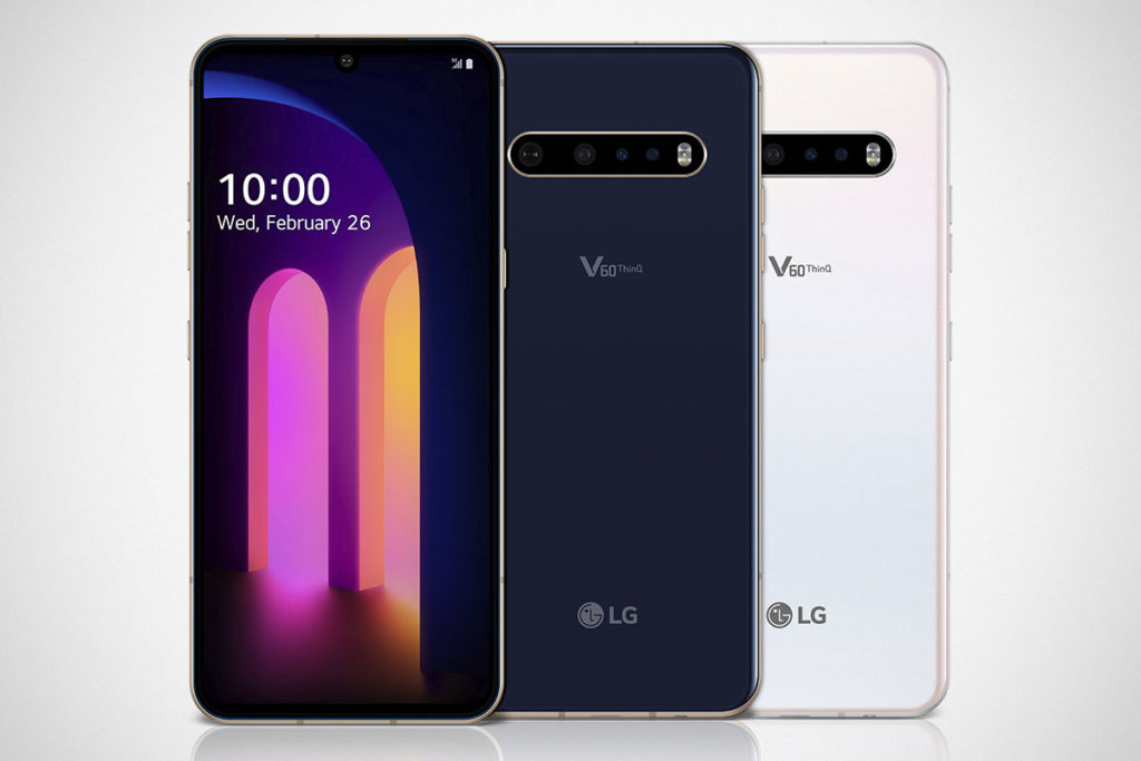 LG V60 ThinQ 5G with LG Dual Screen Smartphone