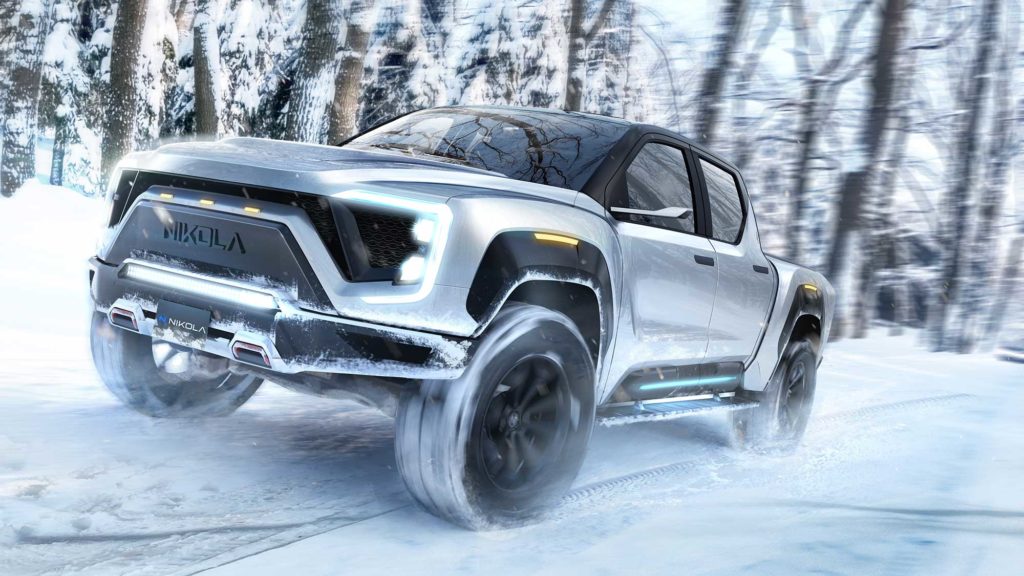 Nikola Badget Electric Pickup Truck