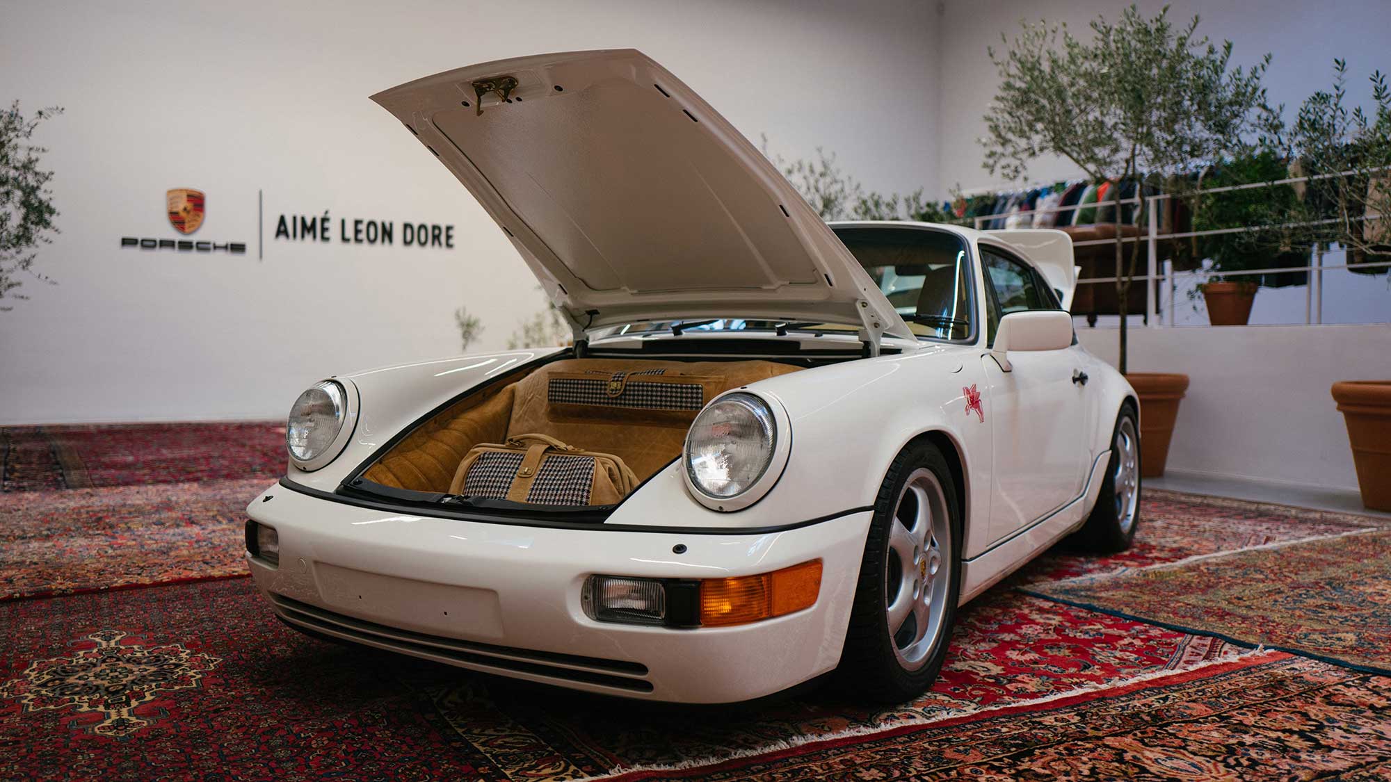 Aim Leon Dore 911 Carrera 4 When Heritage Race Car Meets High Fashion