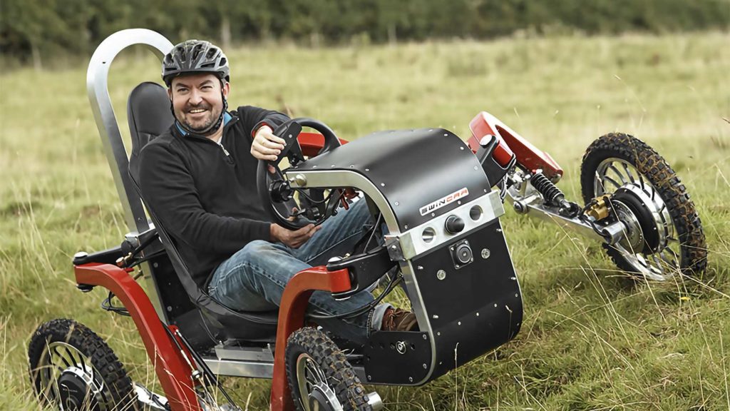 The Electric All Terrain Pendular Quadricycle