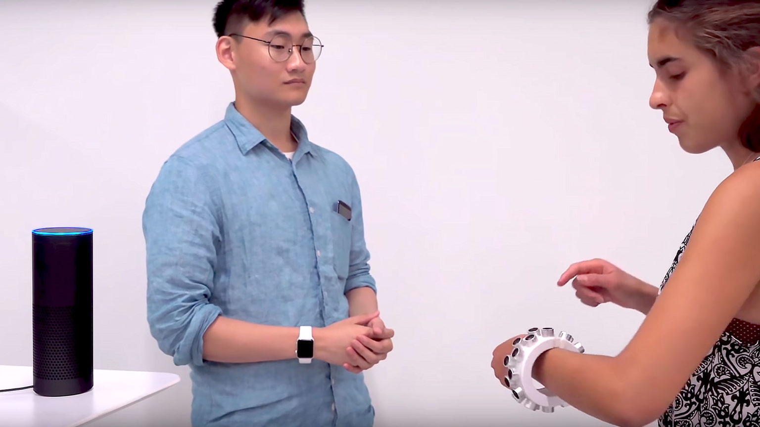 This Clunky Bracelet Is Actually Hightech, Wearable Microphone Jamming
