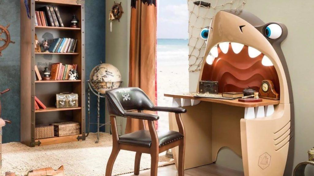 Cilek Kids Room Pirate Shark Desk