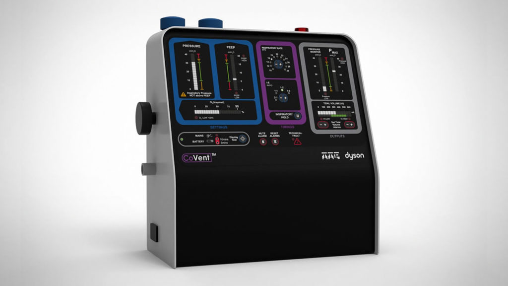 Dyson Designed Ventilator For NHS