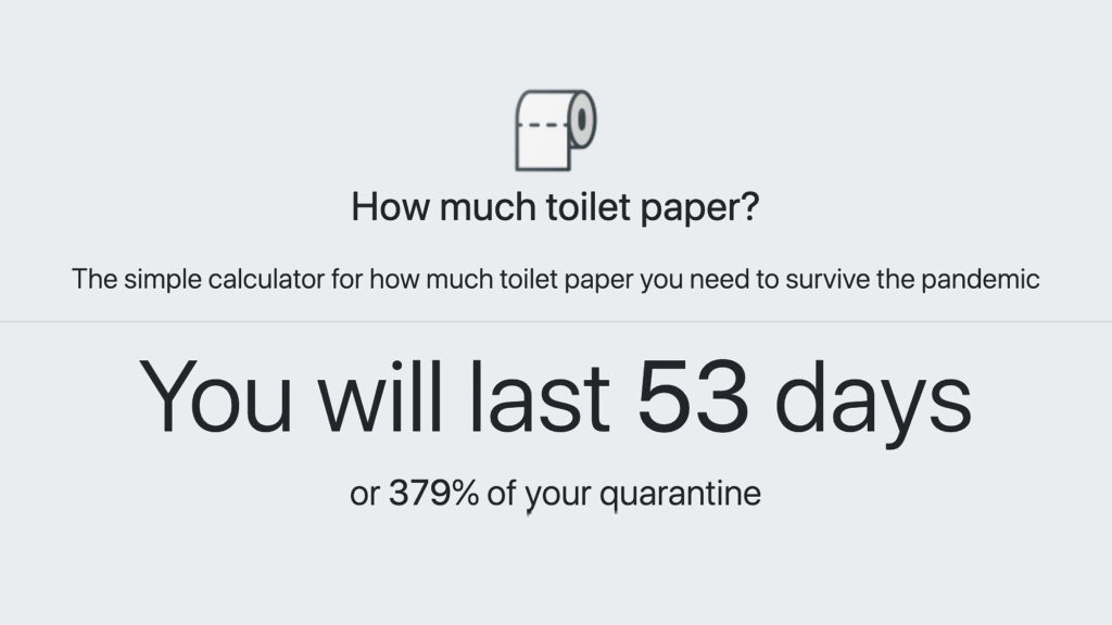 How Much Toilet Paper You Really Need