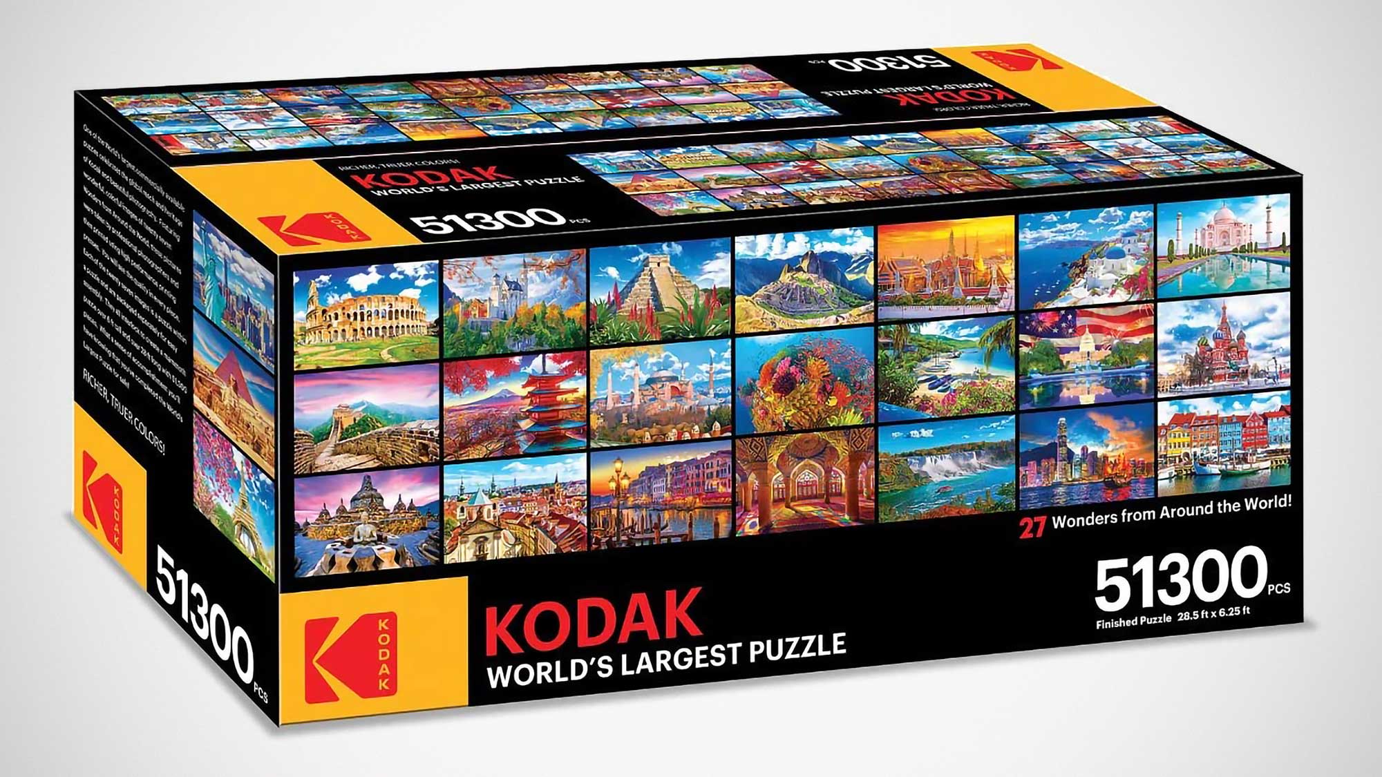 51,300-Piece World's Largest Puzzle Is One Way To Kill Time During