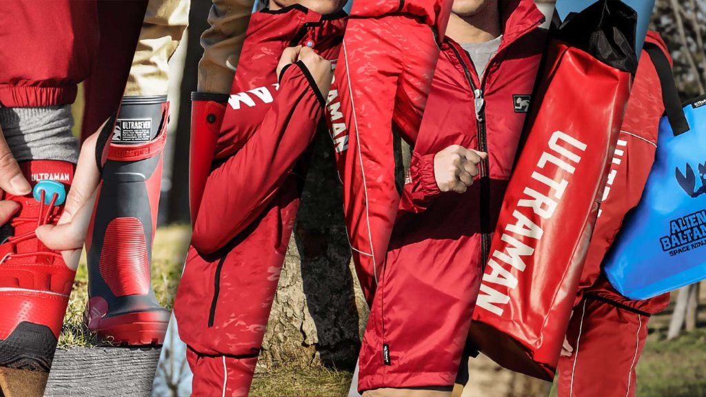 Kohsin Rubber Co. Ltd. x Ultraman Apparels and Shoes