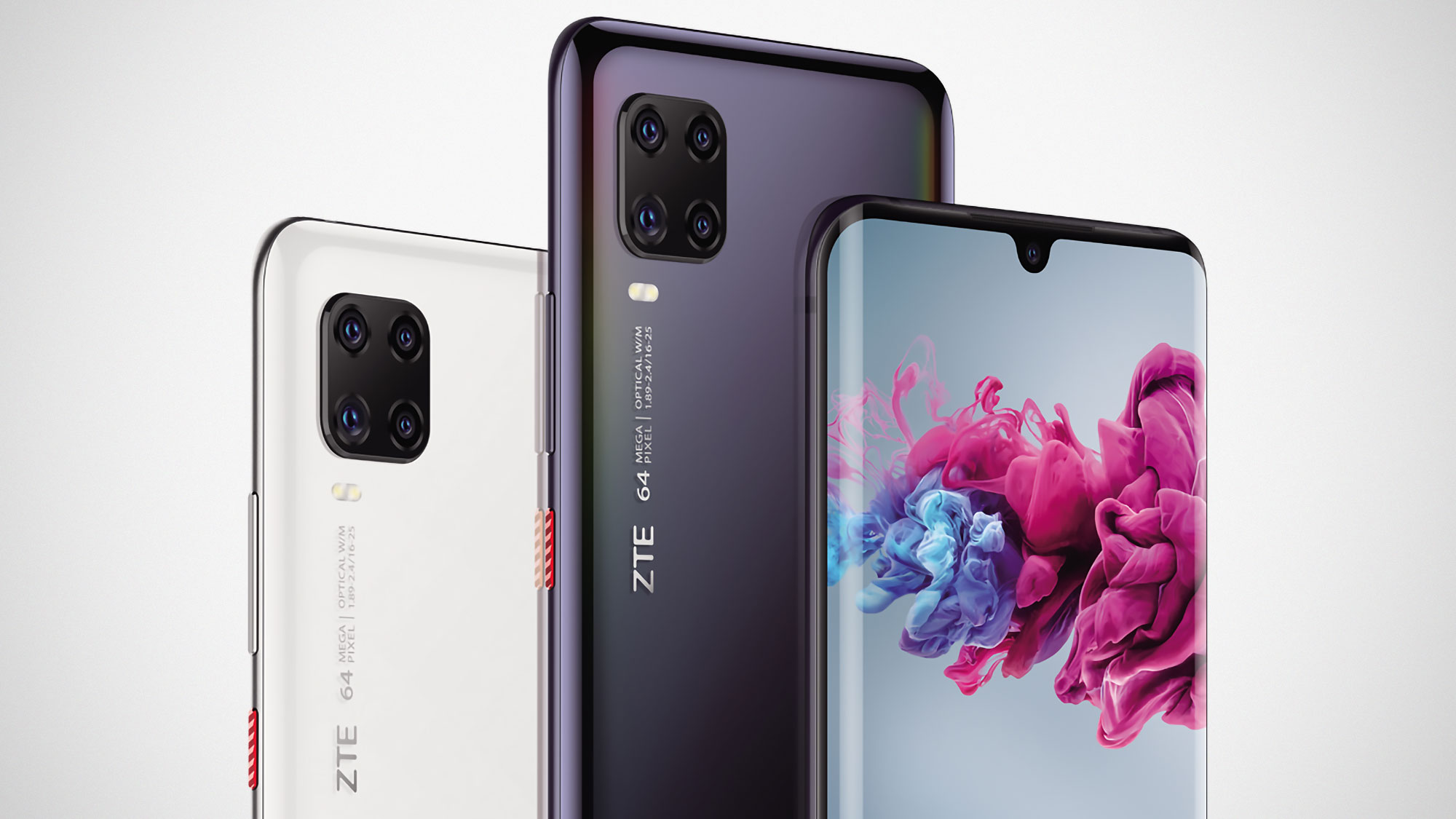 Custodia Flip In Pelle PU Con Finestra E Chiusura Magnetica Per ZTE Axon 11 5G | Marrone | Porta Carte E Supporto