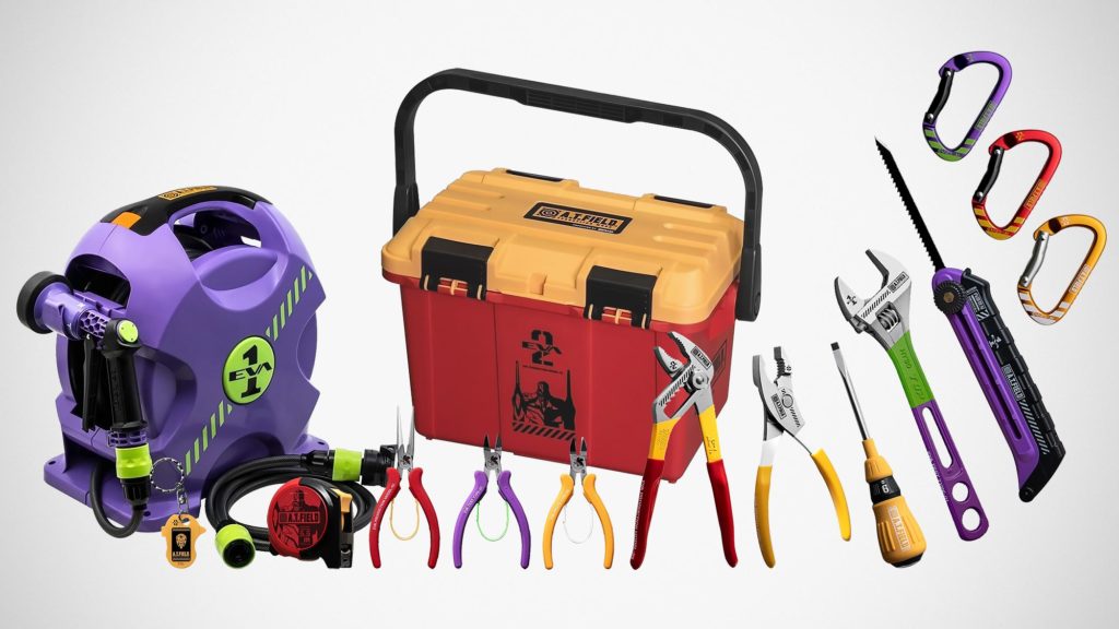 Evangelion Has A Bunch Of EVA Units-themed Work Tools, Not