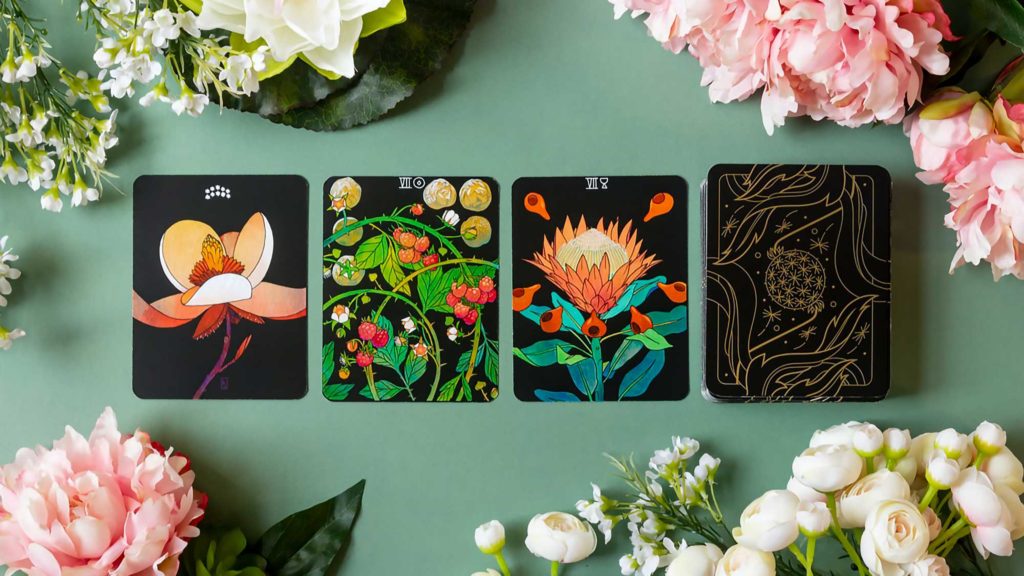 Botanica Flower-themed Tarot Cards