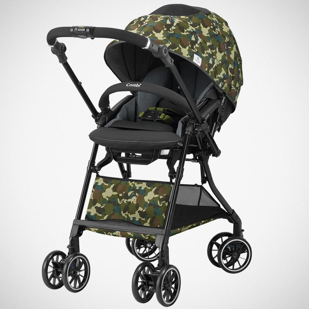 Combi x Monpoke Sugocal α Baby Stroller