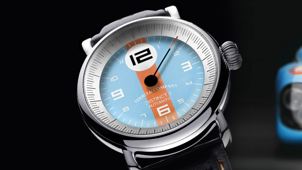 Ferro & Co. Distinct 3 Vintage Racing Watch