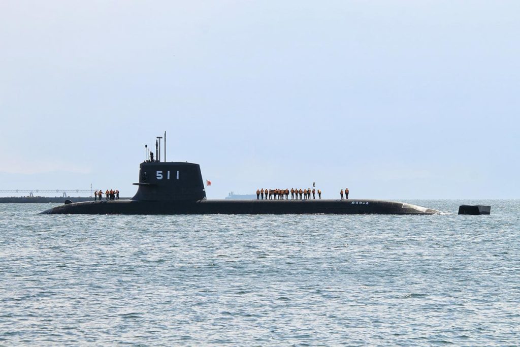 JMSDF JS Ōryū SS-511 Attack Submarine