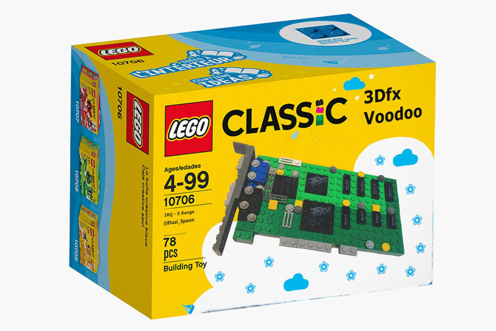 LEGO 3dfx Interactive Voodoo 3D Graphics Card