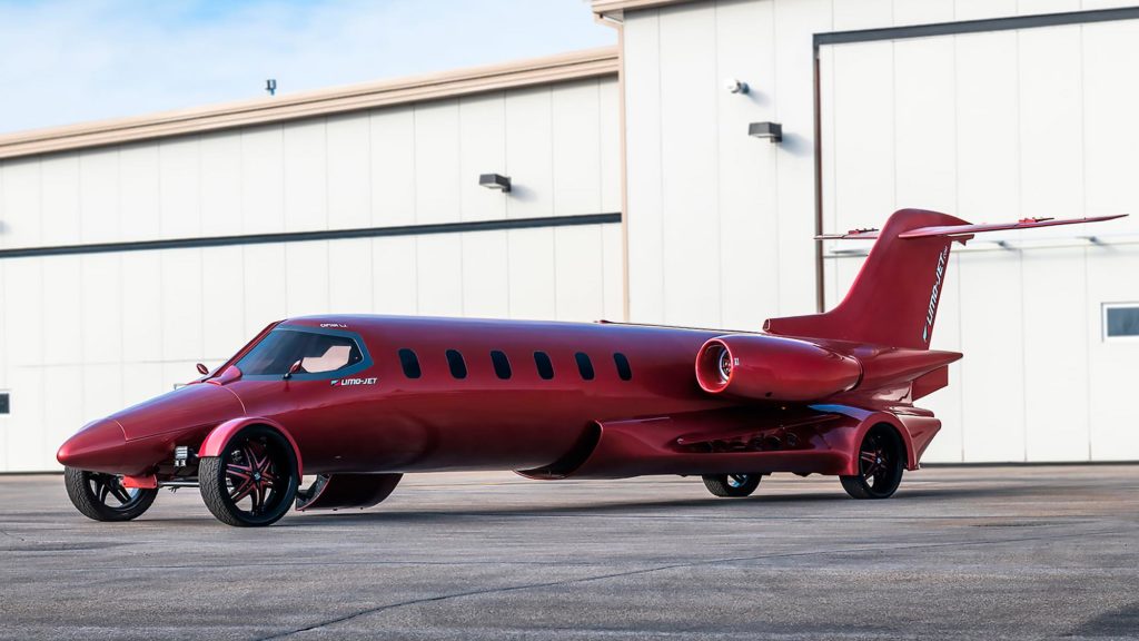 Limo-Jet 42’ Lear Jet Learmousine Concept Auction