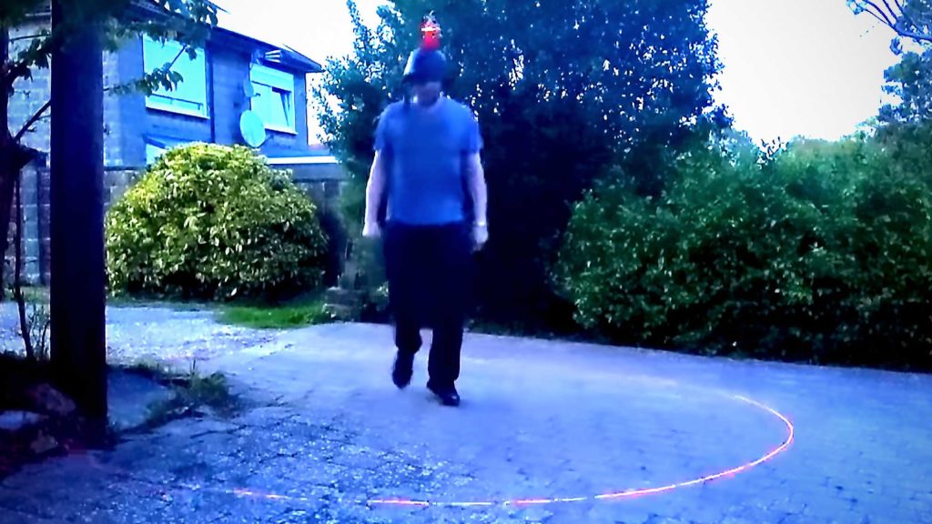 Social Distancing Laser Hat by StupotMcDoodlepip