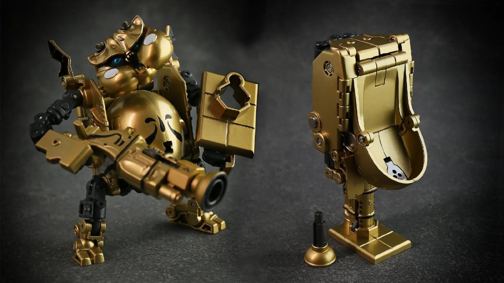 ToyWolf W-02 Water Man Urinal Robot Action Figure