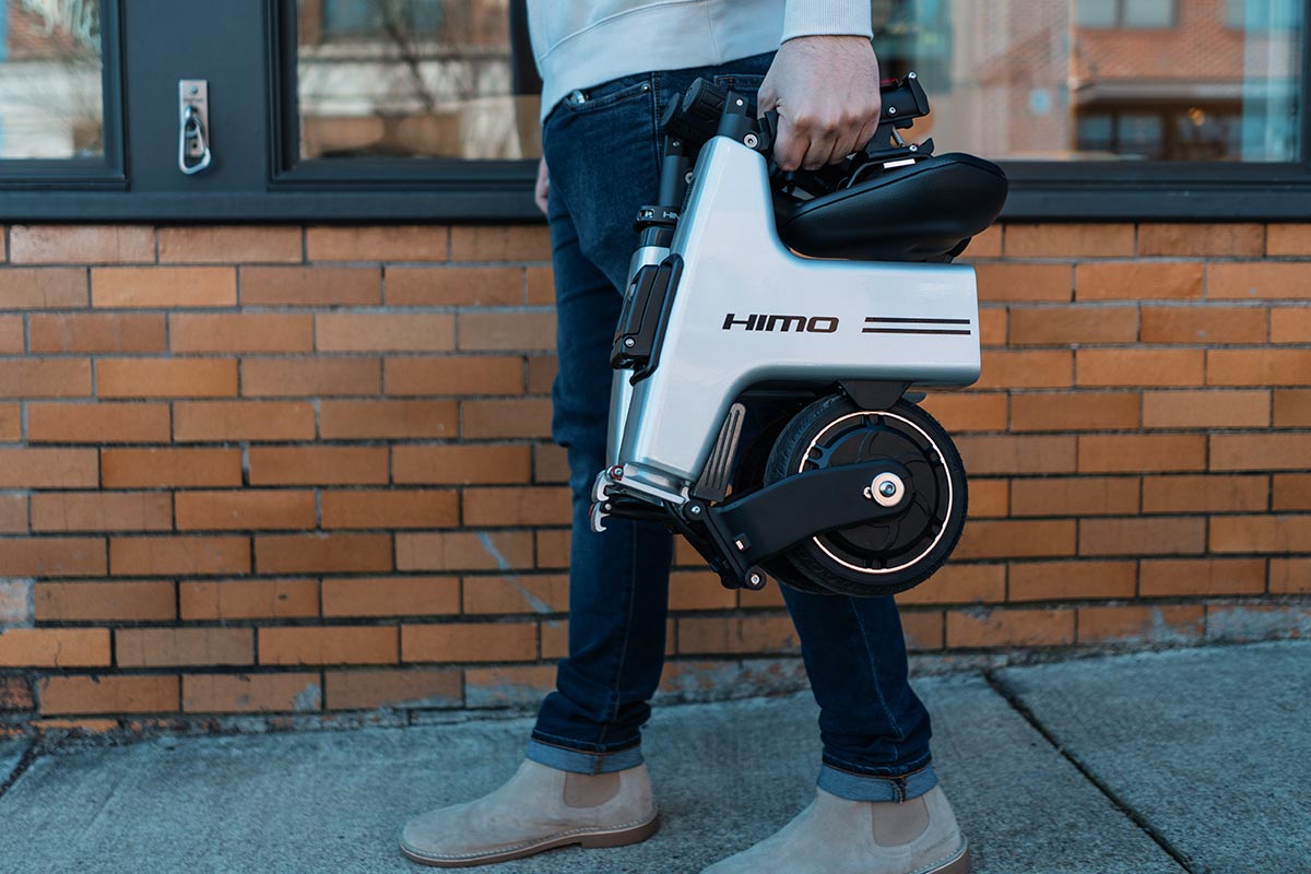 Himo R1 HIMO H1 Is A Full-fledged Electric Bike, Folds Down To The Size Of A3 ...
