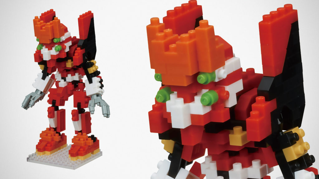 nanoblock Charanano Evangelion Unit-02