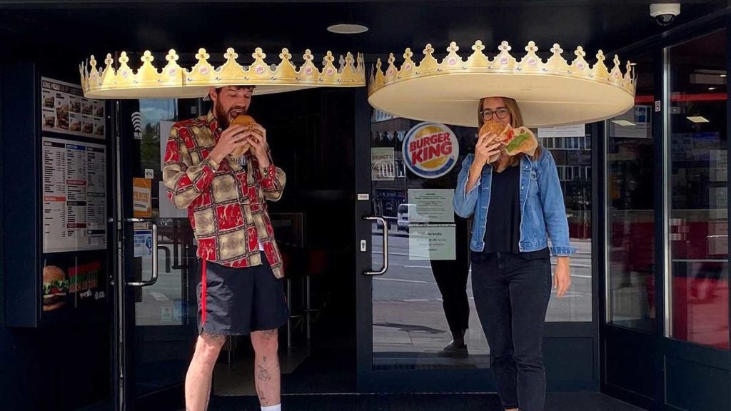Burger King Social Distancing Crowns