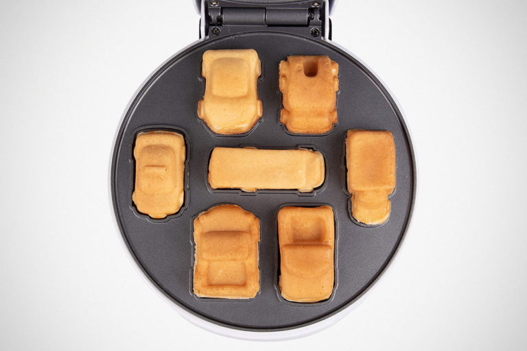 Car Mini Waffle Maker Lets You And Your Kids Eat Vehicles For Breakfast