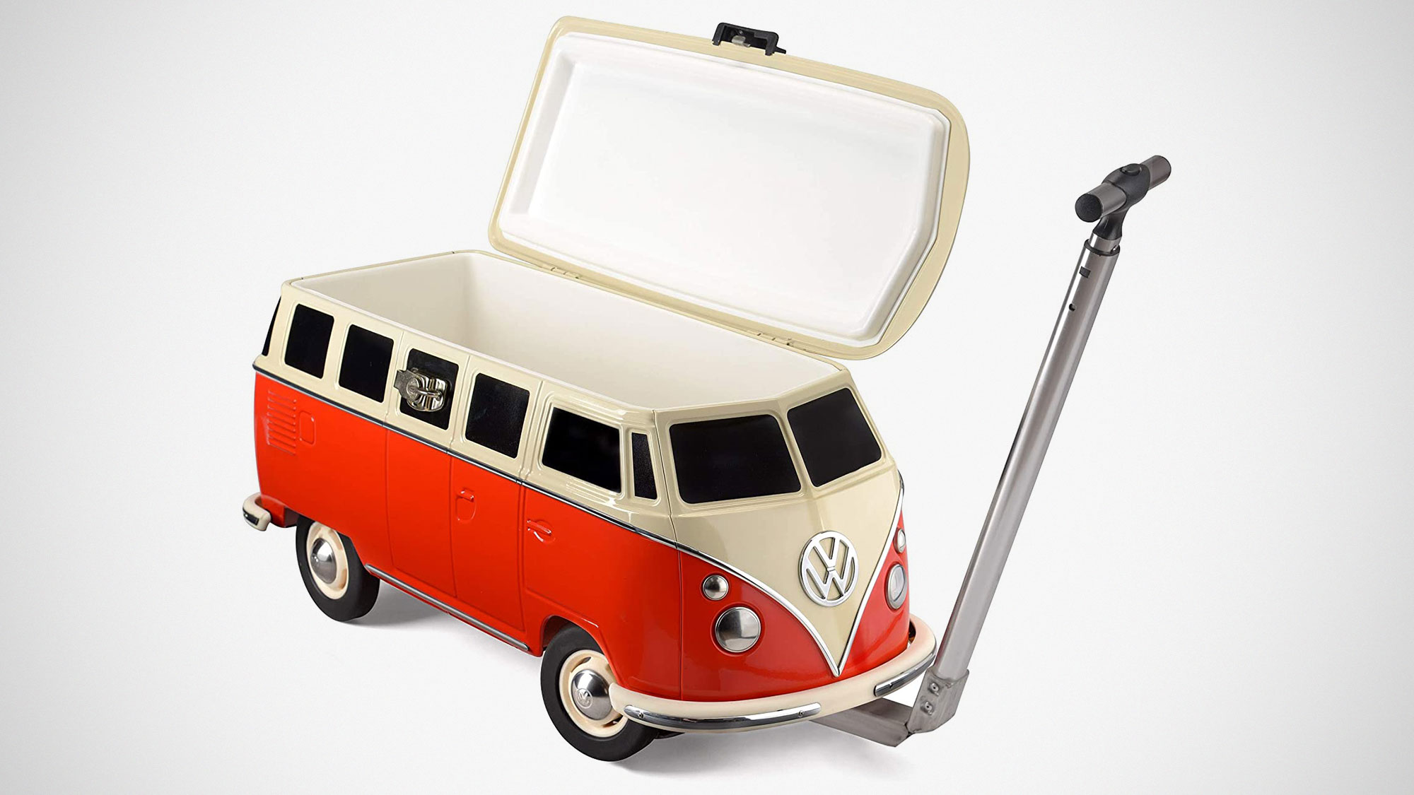 Here’s A Miniature Volkswagen T1 Bus Cooler Which You Can Tow Along To