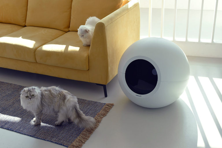 Pluto Circle Zero Is SelfCleaning Cat Litter Box With The Jetsons