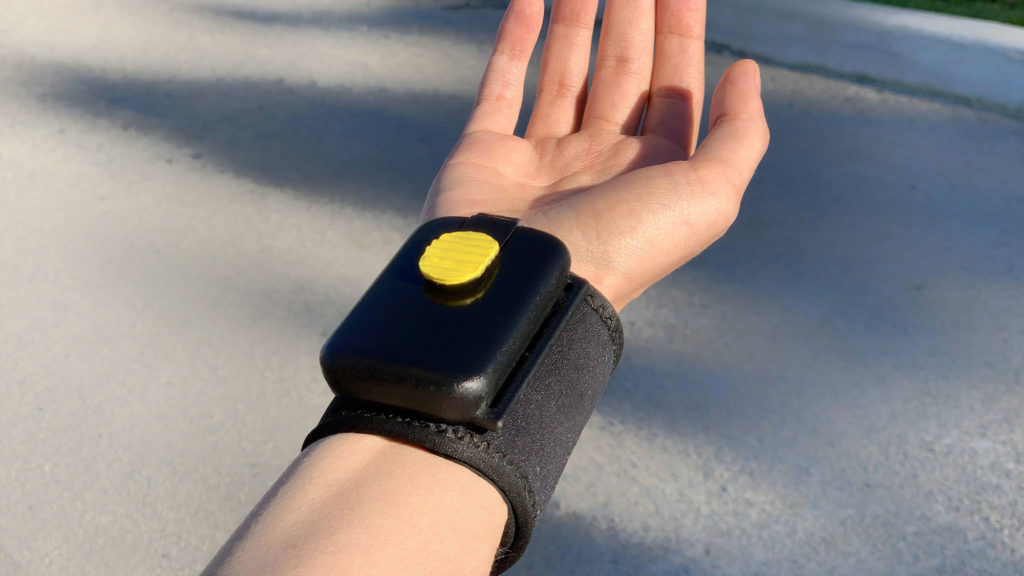 PumpPiX Wrist-worn Hand Sanitizer Dispenser